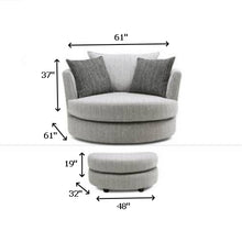 Load image into Gallery viewer, North Hatley Chair with Ottoman