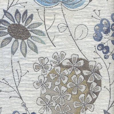 Moonstar Prussian fabric swatch, Grade 25