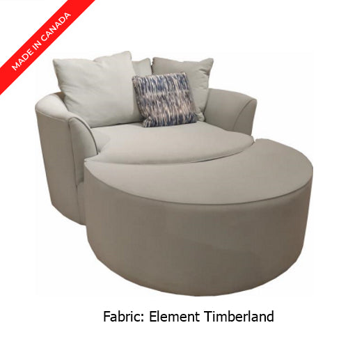 North Hatley Chair with Ottoman